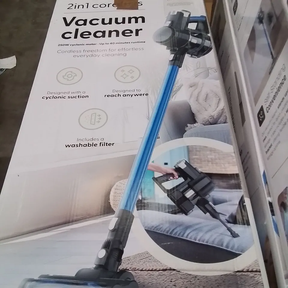 BOXED KEPLIN 2IN1 CORDLESS VACUUM CLEANER 