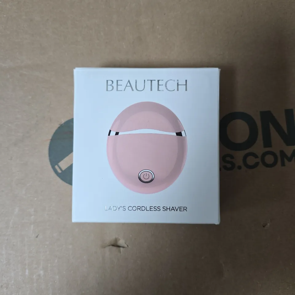 BEAUTECH LADY'S CORDLESS SHAVER - PINK - BOXED 
