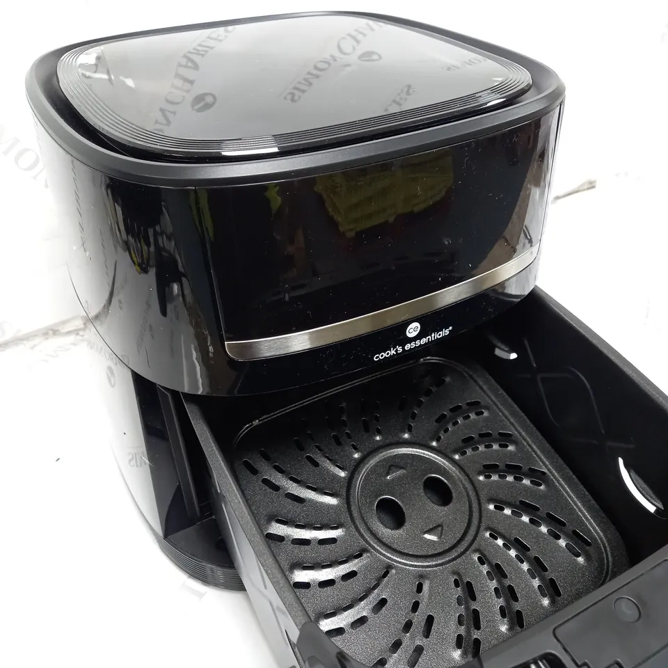 COOK'S ESSENTIALS 4L AIR FRYER BLACK