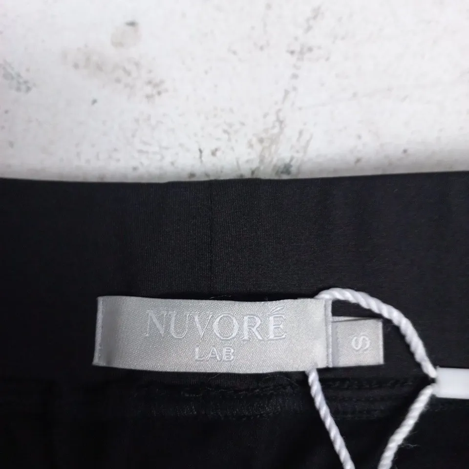 NUVORE BLACK PANTS PT-003-BK, SIZE S (UK)
