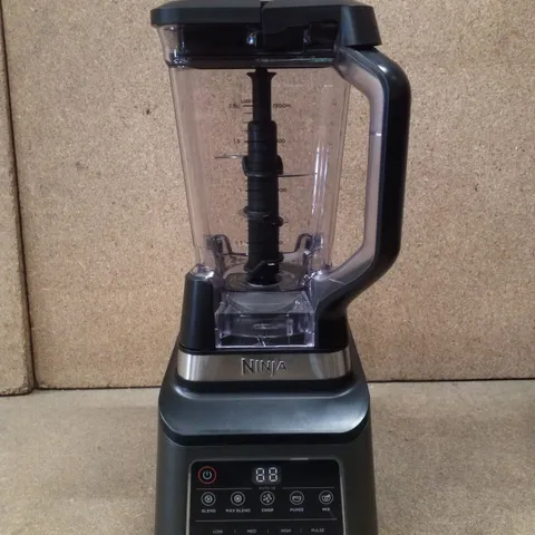 BOXED NINJA 3-IN-1 FOOD PROCESSOR & BLENDER WITH 5 AUTOMATIC PROGRAMS (INCOMPLETE, MISSING PARTS)
