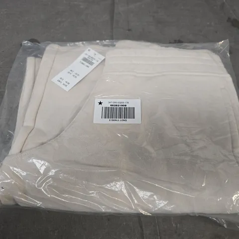 HOLLISTER BEIGE JOGGERS – XS LONG (X SMALL LONG)