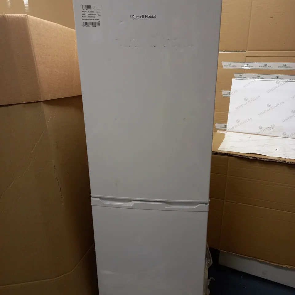 RUSSELL HOBBS LOW FROST FRIDGE FREEZER, 113L FRIDGE, 61L FREEZER - WHITE (50CM WIDE, 145CM HIGH) - COLLECTION ONLY