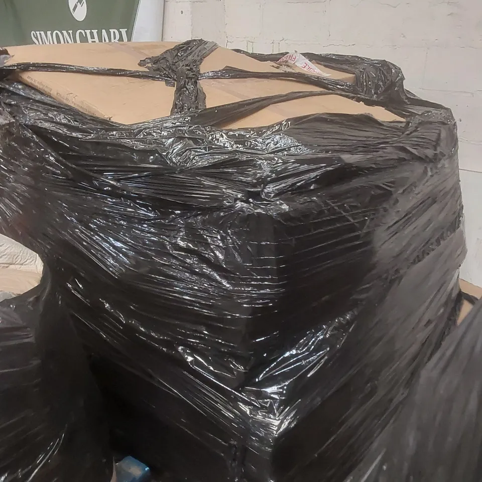 PALLET CONTAINING A VERY LARGE QUANTITY OF ASSORTED DESIGNER GARDEN FURNITURE PARTS