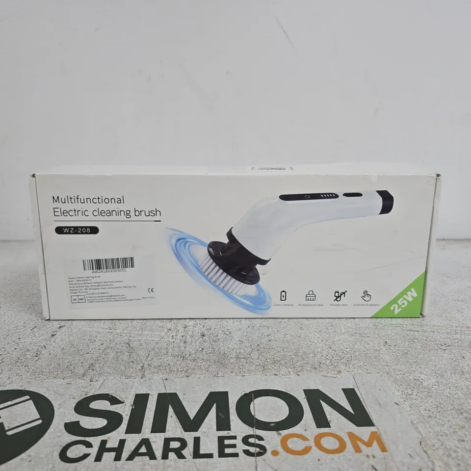 MULTI FUNCTIONAL ELECTRIC CLEANING BRUSH WZ-208