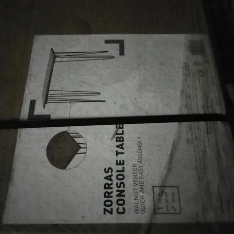 BOXED ZORRAS CONSOLE TABLE