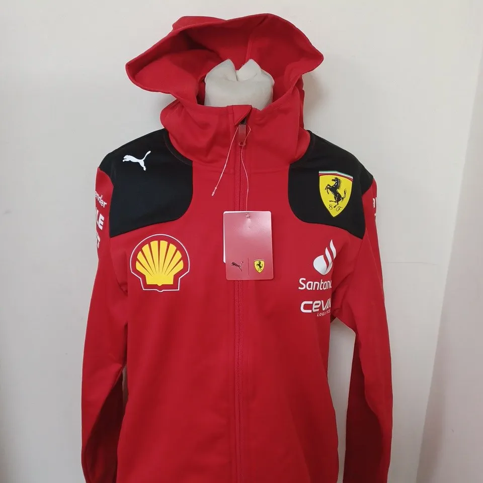 PUMA FERRARI TEAM SOFTSHELL JACKET SIZE M