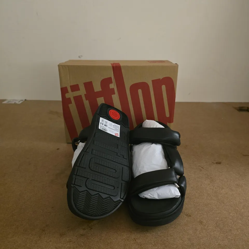 FITFLOP SANDALS – BLACK UK 6.5
