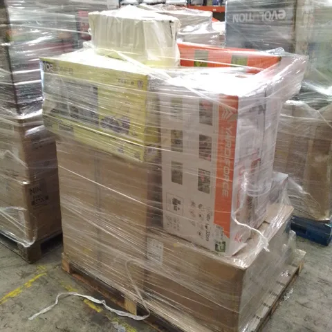 PALLET OF APPROXIMATELY 10 UNPROCESSED RAW RETURN HOUSEHOLD AND ELECTRICAL GOODS TO INCLUDE;