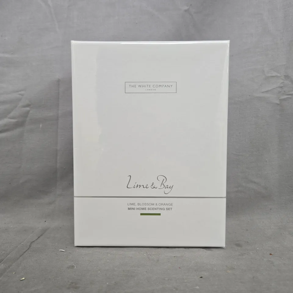 THE WHITE COMPANY LIME & BAY MINI HOME SCENTING SET