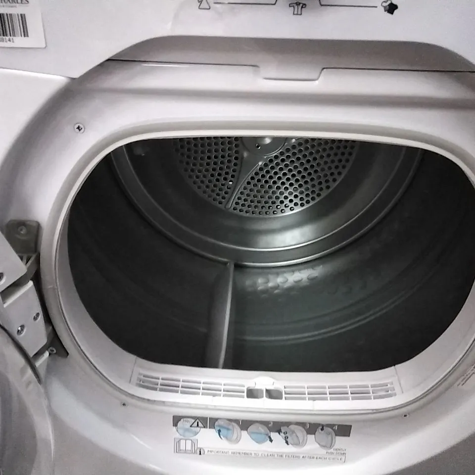 DESIGNER HOOVER HLE C10DE SMART FREESTANDING CONDENSER TUMBLE DRYER WHITE 