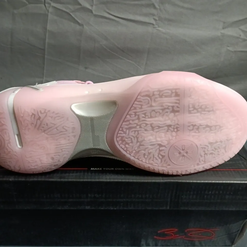 PINK PERFORATED TRAINER SHOES – SIZE 43