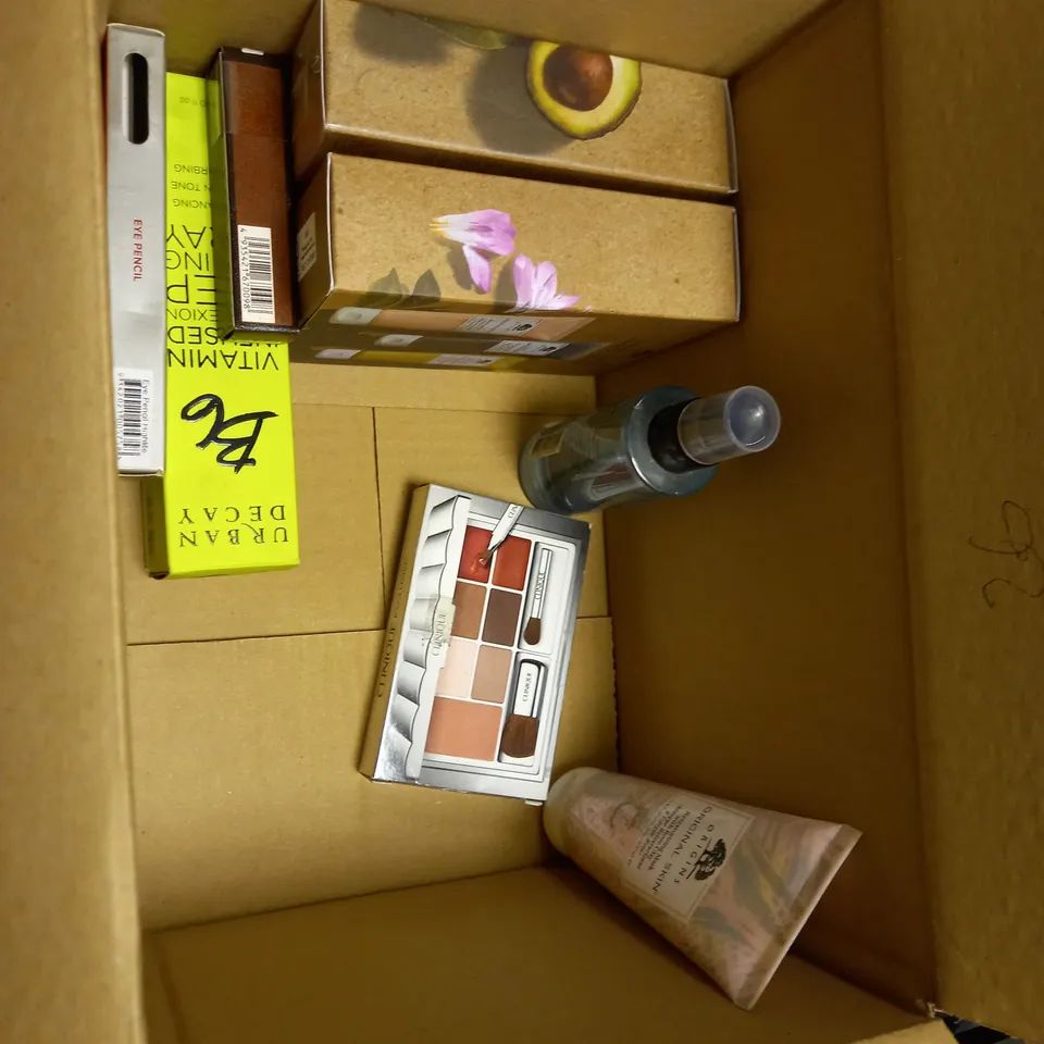 LOT OF APPROX 20 TO INCLUDE CLINIQUE FACE SOAP , TRANSFORMATION BODY CONDITIONER , ETC