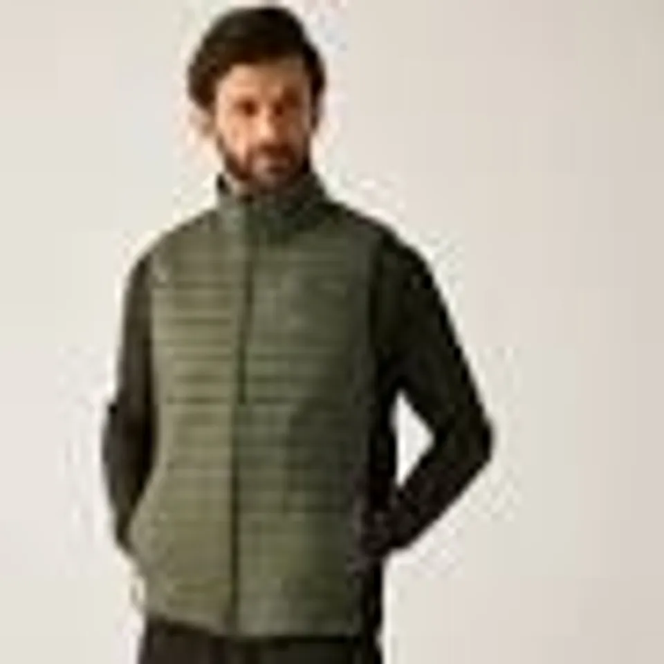 BRAND NEW REGATTA REGATTA MEN'S REGATTA MEN'S ANDRESON HYBRID GILET INSULATED GILET OLIVE NIGHT SIZE L