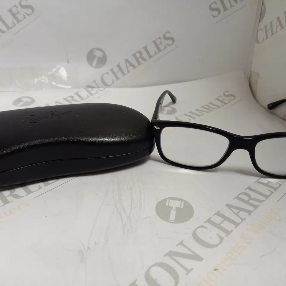 RAY-BAN RB 5228 POLISHED BLACK PRESCRIPTION SPECTACLES 