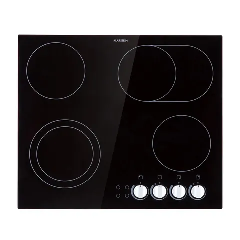 BOXED KLARSTEIN CERAMIC HOB, 6100W ELECTRIC HOB CERAMIC COOKER
