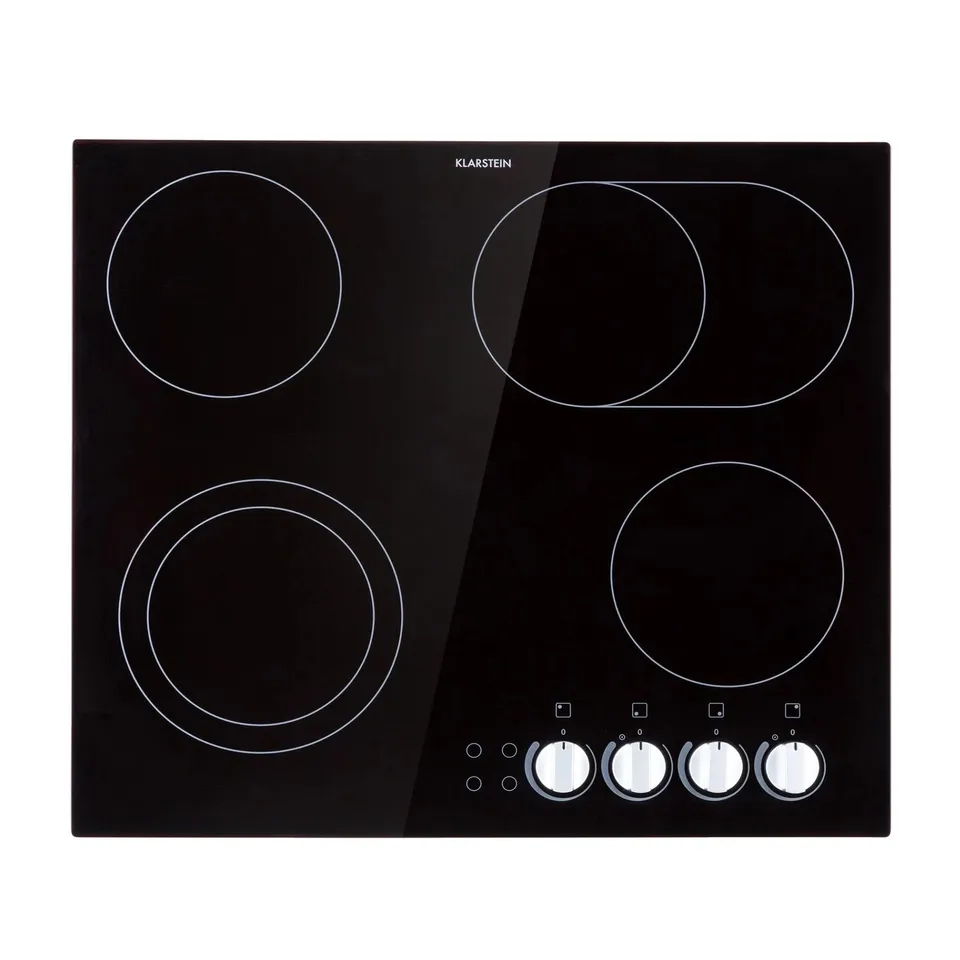 BOXED KLARSTEIN CERAMIC HOB, 6100W ELECTRIC HOB CERAMIC COOKER