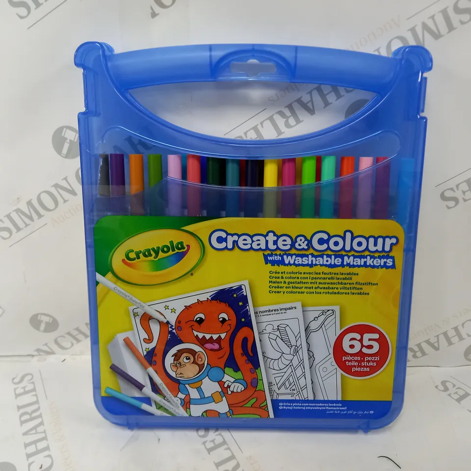 GRADE 1 CRAYOLA WASHABLE MARKERS SET RRP £15.99