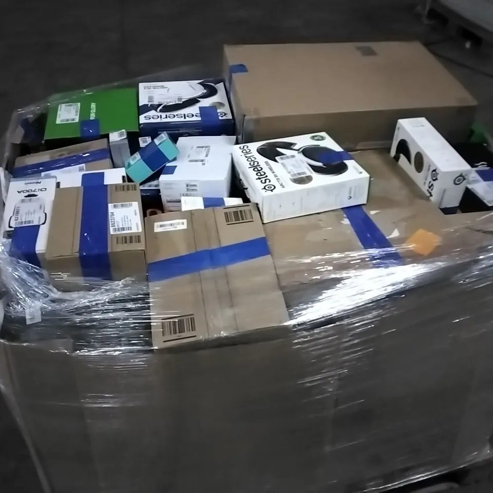 PALLET OF APPROXIMATELY 120 UNPROCESSED HIGH VALUE RAW RETURN ELECTRICAL GOODS TO INCLUDE;