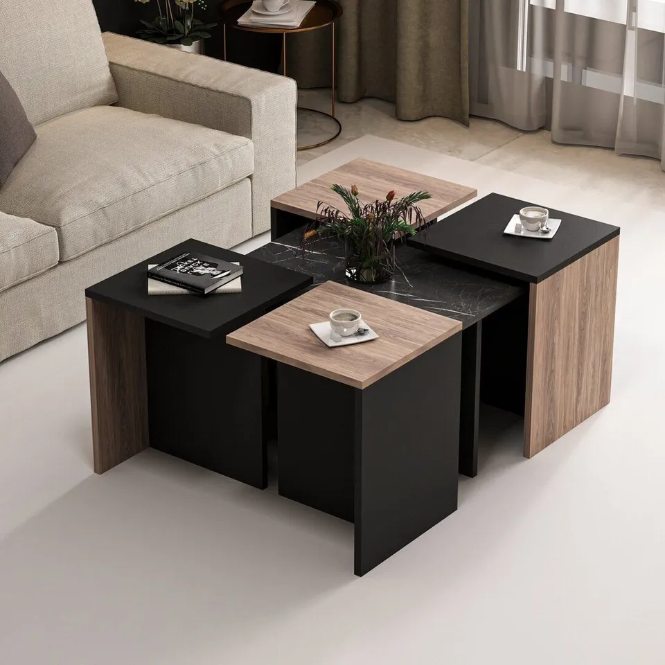 BOXED ECKLUND SLED COFFEE TABLE
