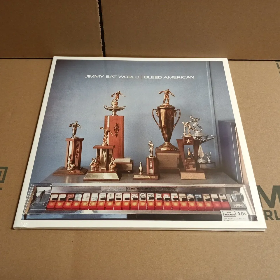 JIMMY EAT WORLD – BLEED AMERICAN POSTER - SEALED - VINYL LP