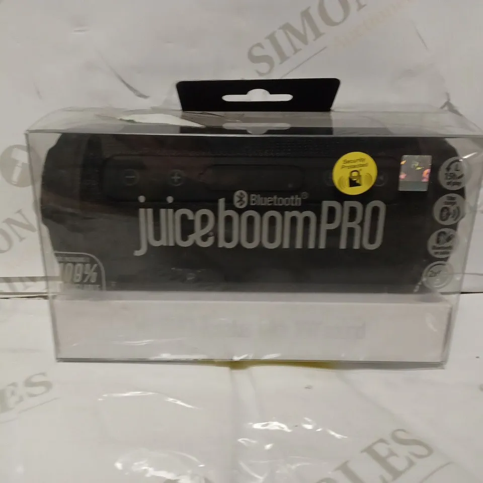 JUICEBOOMPRO PORTABLE BLUETOOTH SPEAKER