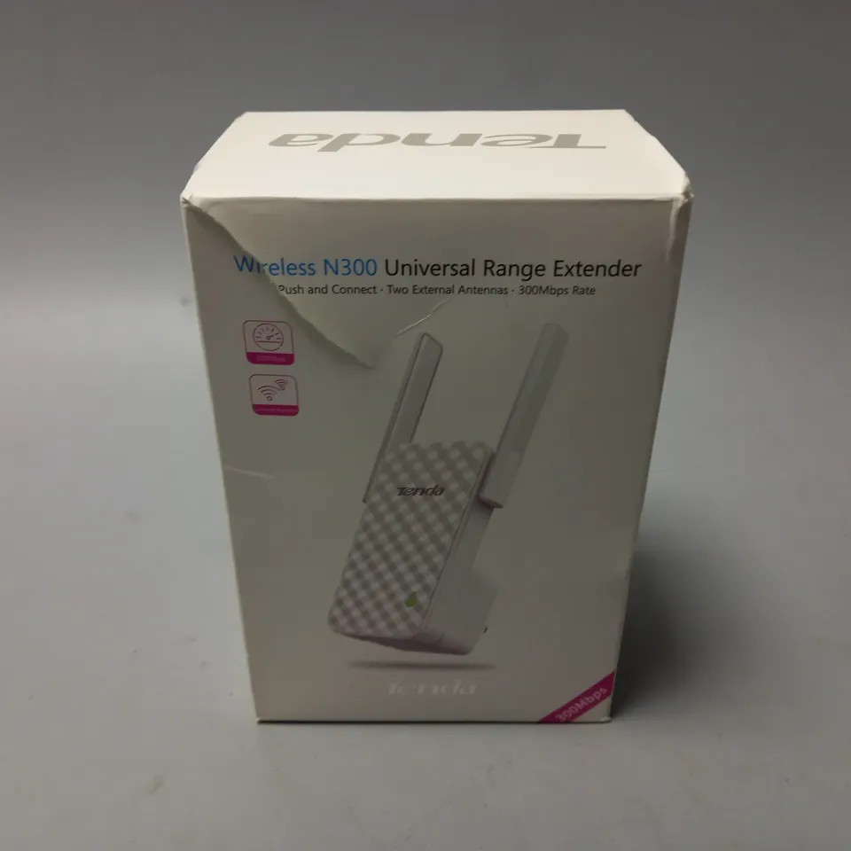 BOXED TENDA WIRELESS N300 UNIVERSAL RANGE EXTENDER