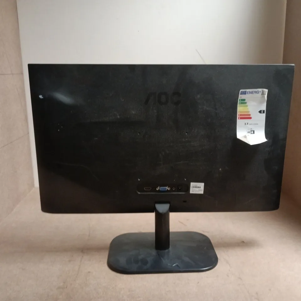 AOC LCD MONITOR 24" APPROX WITH STAND