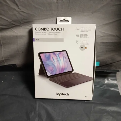 LOGITECH COMBO TOUCH KEYBOARD CASE FOR IPAD – BOXED - SPANISH KEYBOARD