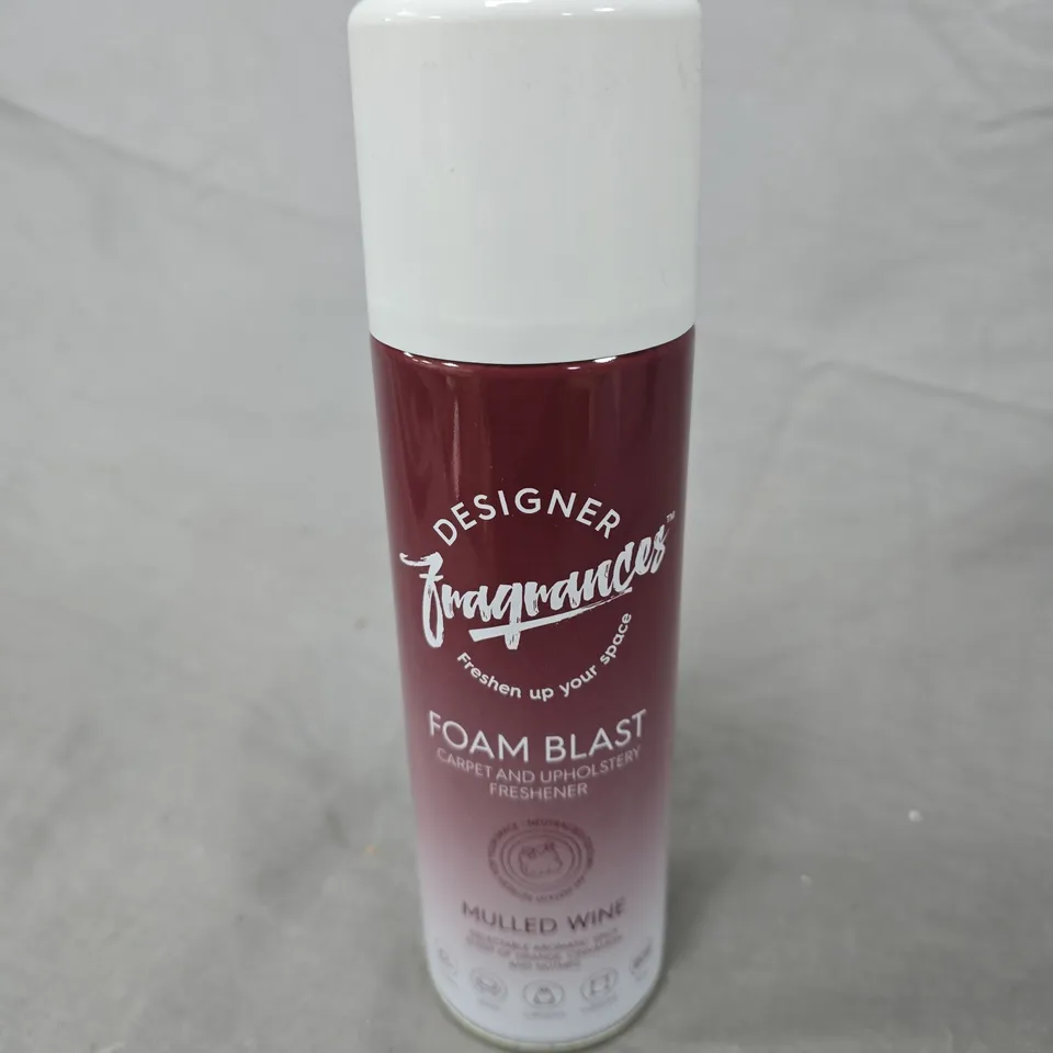 12 DESIGNER FRAGRANCES FOAM BLAST MULLED WINE (12X300ML)