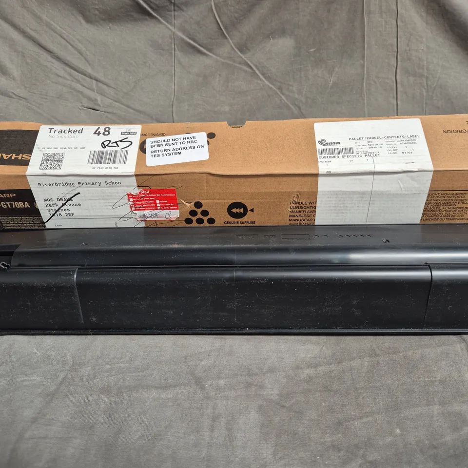 BOXED SHARP BP-GT70BA TONER CARTRIDGE IN BLACK