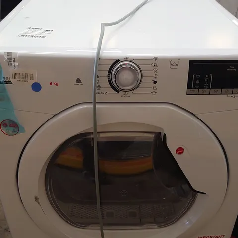 HOOVER FREESTANDING 8KG HEAT PUMP TUMBLE DRYER
