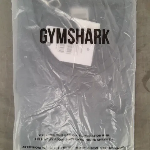 GYM SHARK BOLD MUSCLE FIT T-SHIRT IN BLACK SIZE XXL
