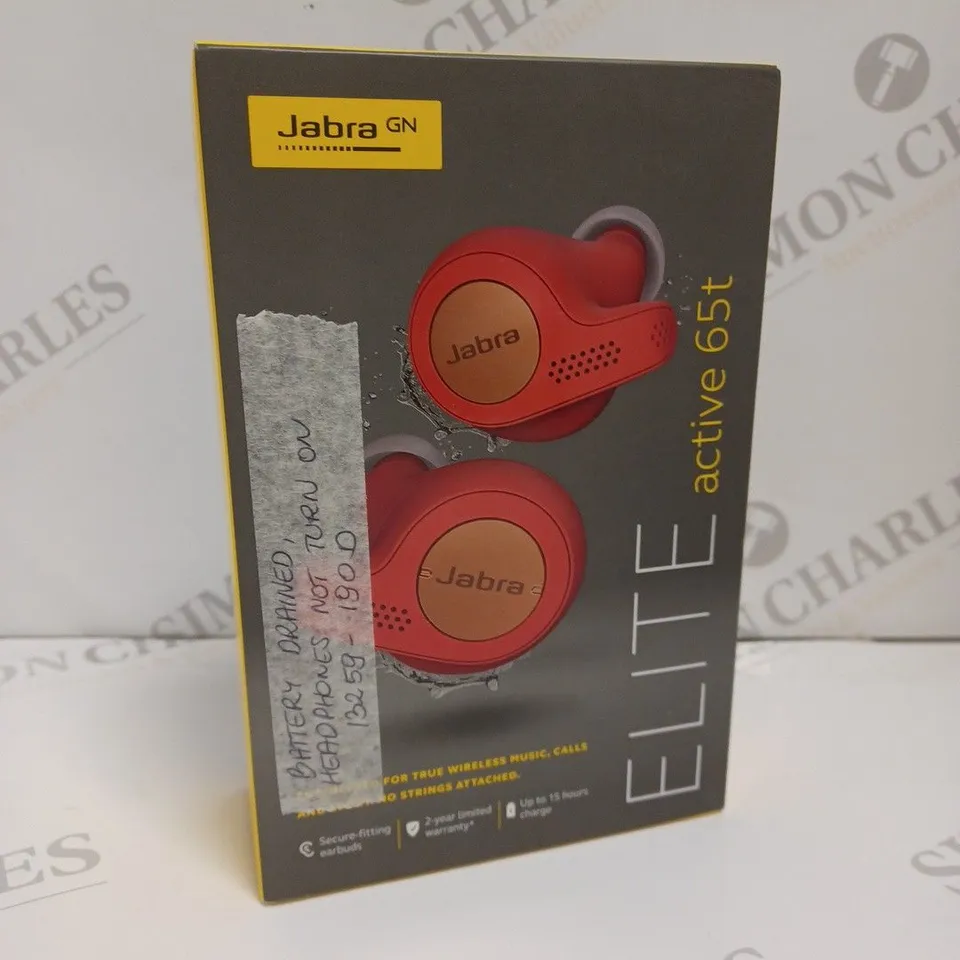 BOXED JABRA ELITE ACTIVE 65T EARBUDS