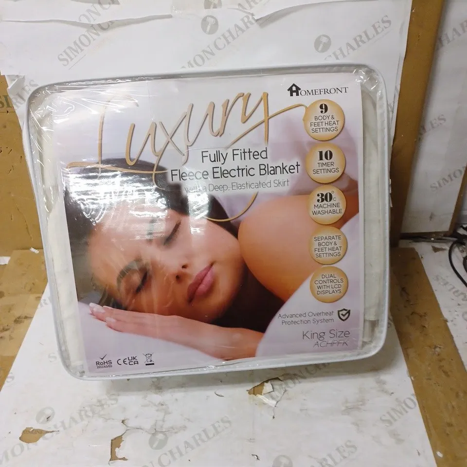 FULLY FITTED ELECTRIC BLANKET