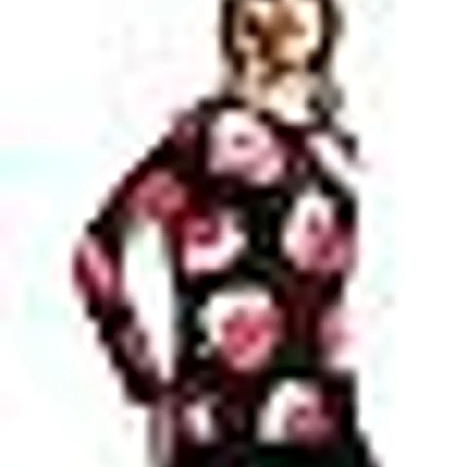 REGATTA WOMENS ORLA KIELY LONG SLEEVE BLOUSE - SHADOW ELM  PINK - UK SIZE 10