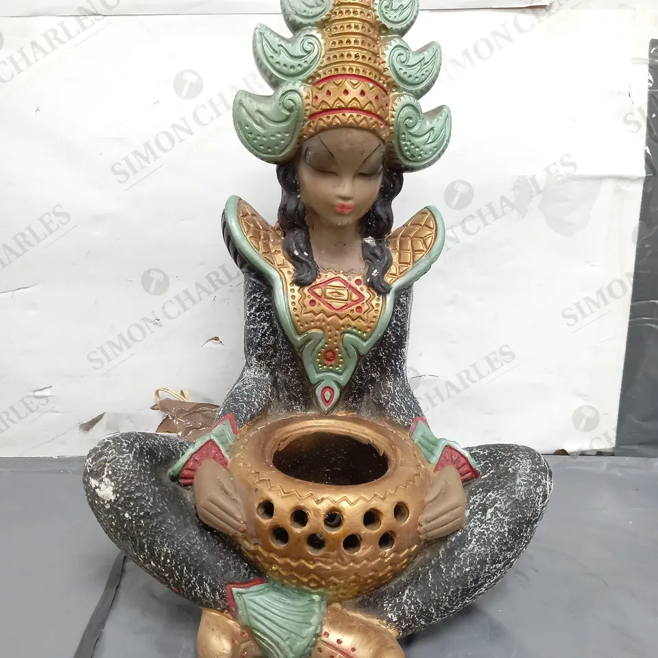 FEMALE BUDDHA LAMP - FRAGILE - COLLECTION ONLY