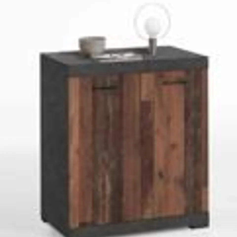 BOXED BRAND NEW DOUBLE DOOR CUPBOARD OLD OAK STYLE