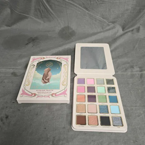 COSMIC BRUSHES THE LOVERS 20 COLOUR SHADOW PALETTE