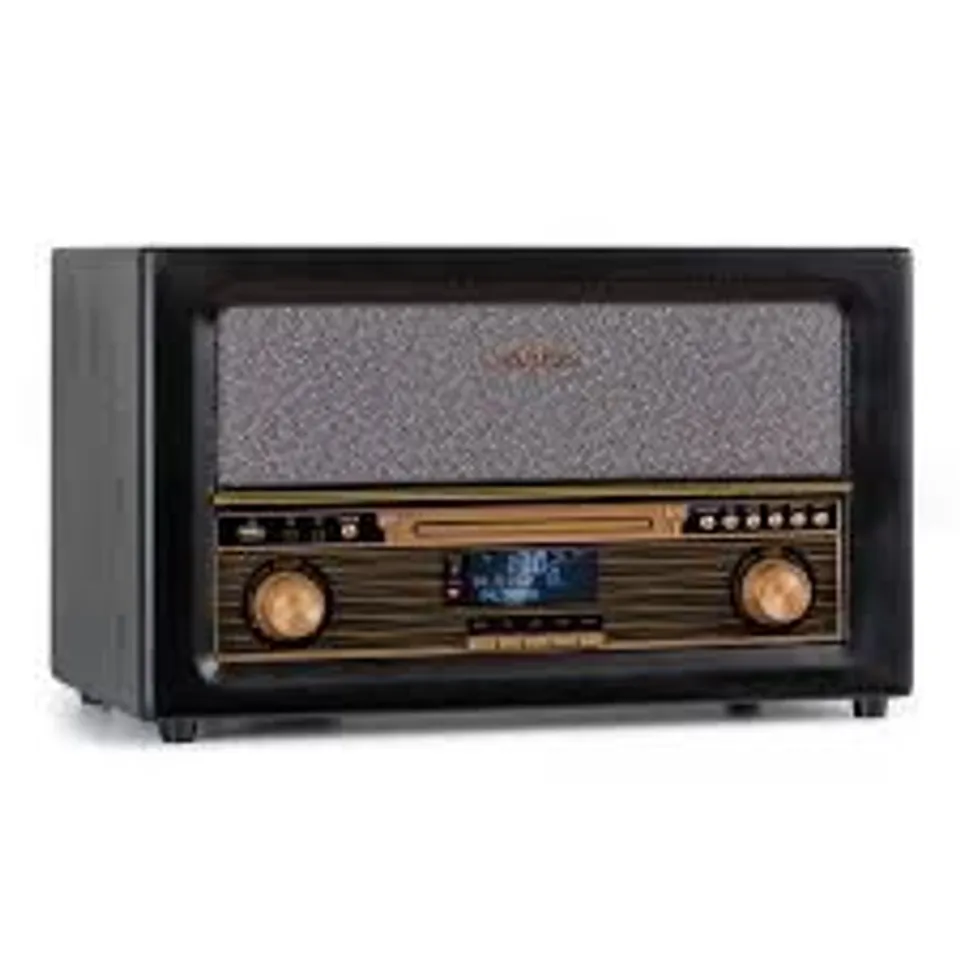 BOXED AUNA BELLE EPOQUE 1906 DAB RETRO STEREO SYSTEM