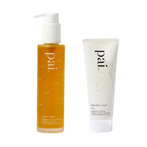 PAI SKINCARE ROSEHIP CLEANSING OIL & CREAM CLEANSER SET