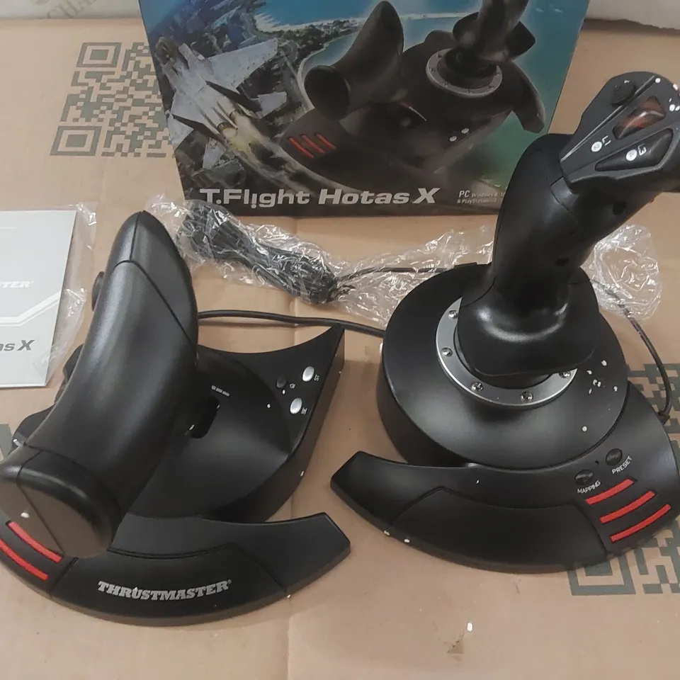 BOXED THRUSTMASTER T.FLIGHT HOTAS X FLIGHT CONTROL SYSTEM