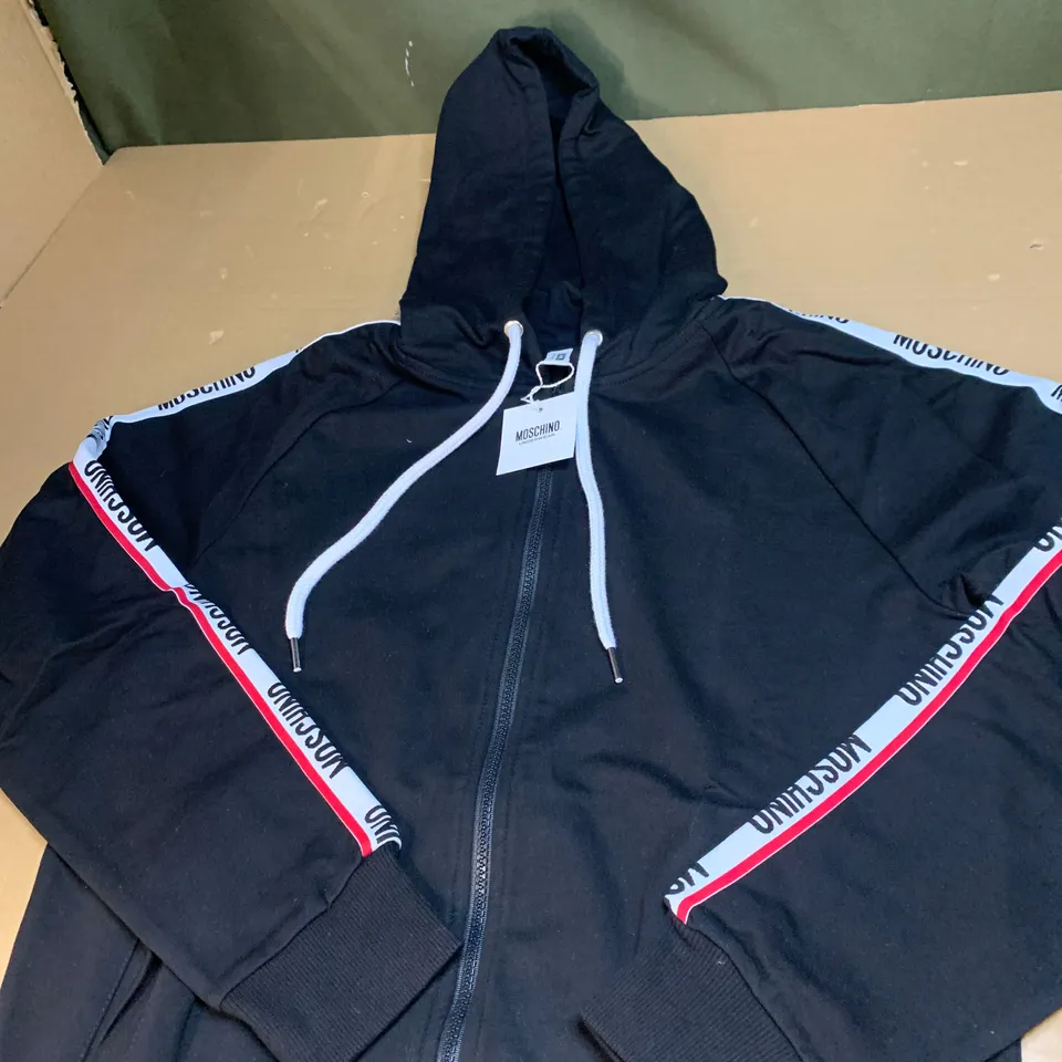 MOSCHINO ZIPPED JACKET SIZE S