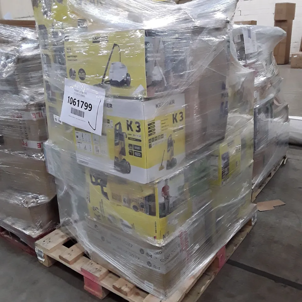 PALLET OF APPROXIMATELY 24 UNPROCESSED RAW RETURN HOUSEHOLD AND ELECTRICAL GOODS TO INCLUDE;