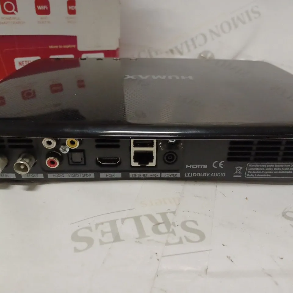 HUMAX FVP-5000T 500 GB FREEVIEW PLAY HD TV RECORDER, BLACK 