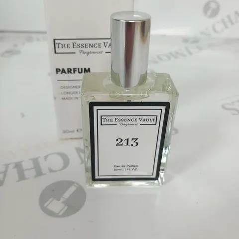 BOXED THE ESSENCE VAULT FRAGRANCES PARFUM NO 213 30ML