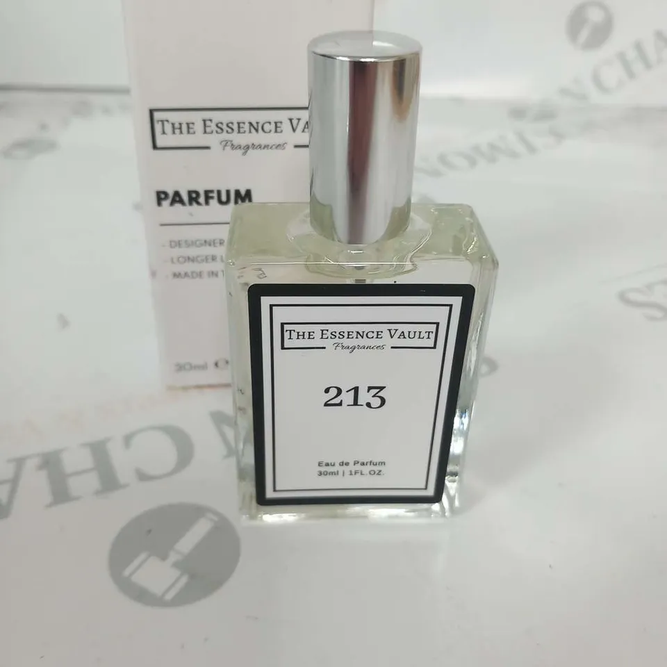 BOXED THE ESSENCE VAULT FRAGRANCES PARFUM NO 213 30ML