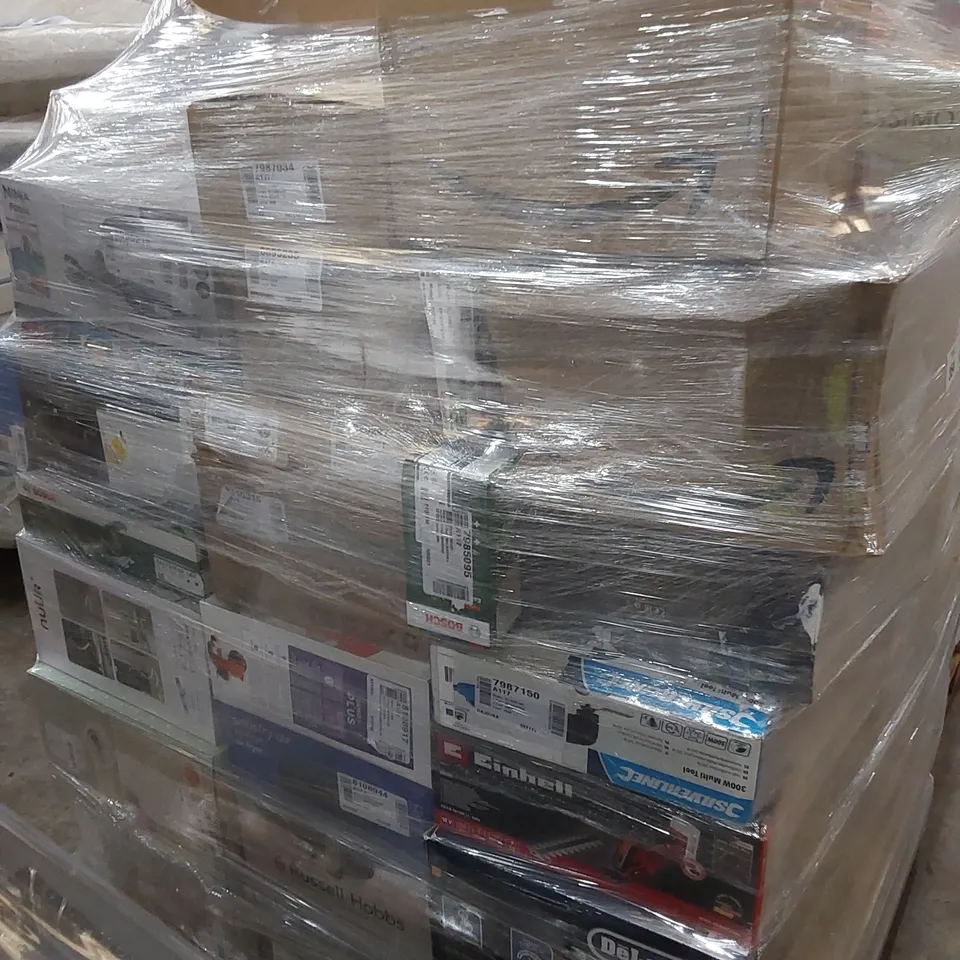 PALLET OF APPROXIMATELY 87 ASSORTED HOUSEHOLD & ELECTRICAL PRODUCTS TO INCLUDE