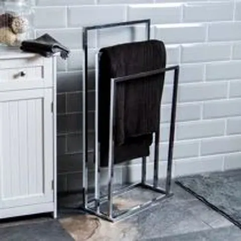 BOXED 45CM 3 FREESTANDING TOWEL BAR (1 BOX)