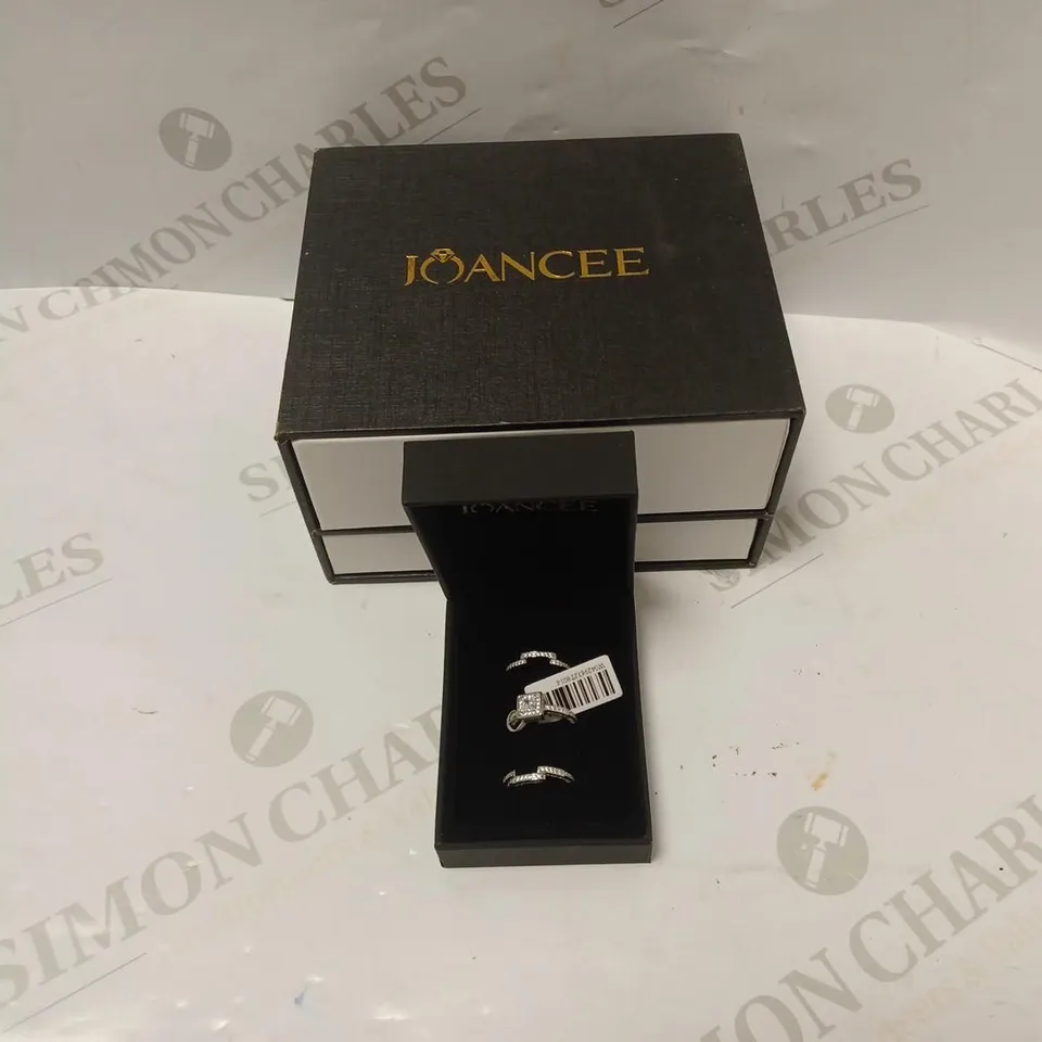JOANCEE BOXSET OF 3 SPARKLE EFFECT RINGS